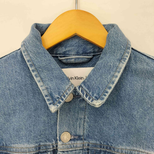 カルバンクラインジーンズ Calvin Klein Jeans 90s エクストリームクロップドデニムジャケット レディース JPN:M