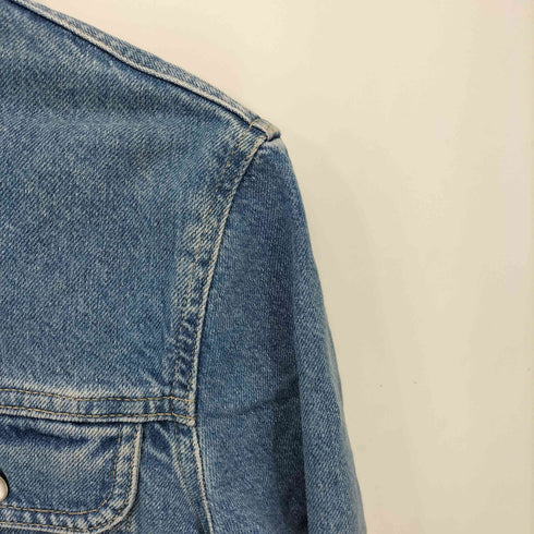 カルバンクラインジーンズ Calvin Klein Jeans 90s エクストリームクロップドデニムジャケット レディース JPN:M