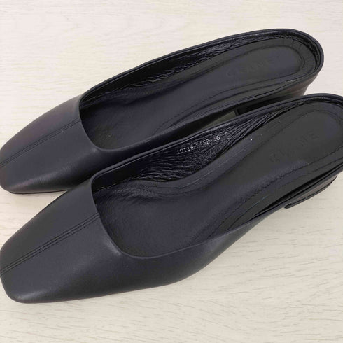 クラネ CLANE SQUARE TOE LOW PUMPS スクエアトゥ ロー パンプス レディース JPN:36