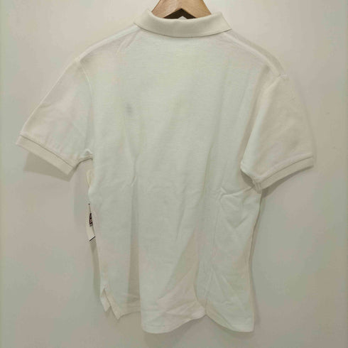 ポロバイラルフローレン Polo by RALPH LAUREN ポニー刺繍 鹿の子 S/S ポロシャツ メンズ import:L