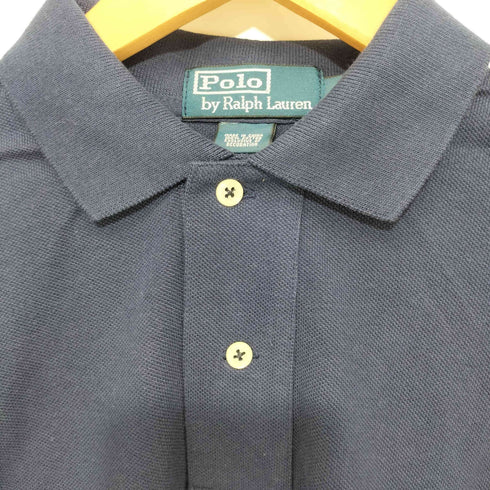 ポロバイラルフローレン Polo by RALPH LAUREN ポニー刺繍 鹿の子 S/S ポロシャツ メンズ import:M