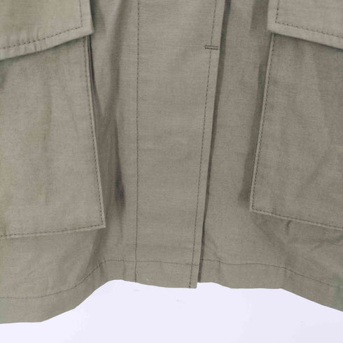 ユナイテッドアローズグリーンレーベルリラクシング UNITED ARROWS green label relaxing ファティーグ ミリタリーシャツジャケット レディース