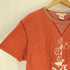 バーンズ アウト フィッターズ BARNS OUT FITTERS CLASSIC FIT 両面 はめ込み Vガゼット キャラクター プリント Tシャツ メンズ 3
