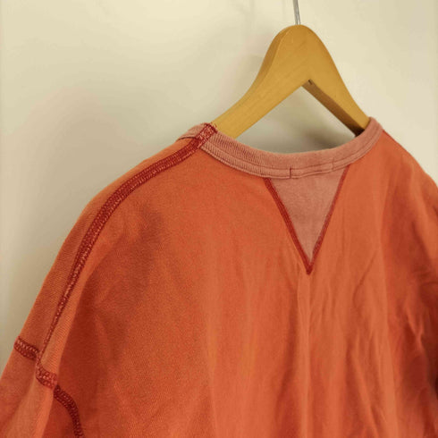バーンズ アウト フィッターズ BARNS OUT FITTERS CLASSIC FIT 両面 はめ込み Vガゼット キャラクター プリント Tシャツ メンズ 3
