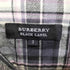 バーバリーブラックレーベル BURBERRY BLACK LABEL ホースロゴ刺繍 フラップポケット L/S チェック シャツ メンズ 3