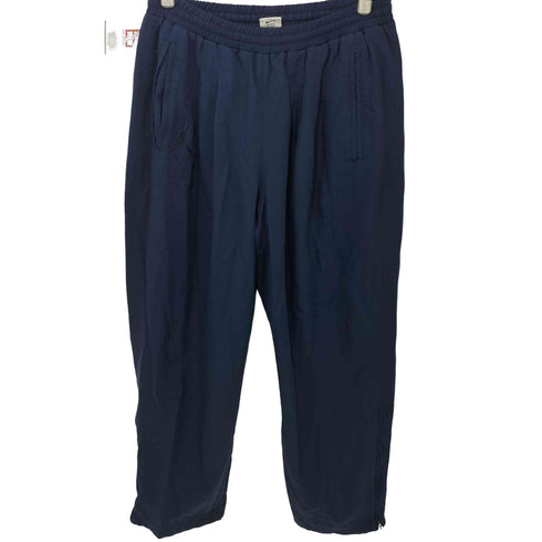 ナイキ NIKE 90-00S 白タグ サイドジップ 2タック トラックパンツ メンズ L