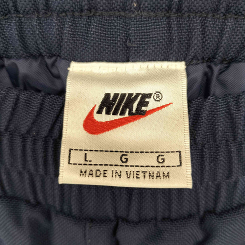 ナイキ NIKE 90-00S 白タグ サイドジップ 2タック トラックパンツ メンズ L