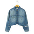 スローブイエナ SLOBE IENA LE DENIM クロップドトラッカージャケット レディース