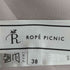 ロペピクニック Rope Picnic 洗える/アシンメトリータックハーフスリーブブラウス レディース JPN:38