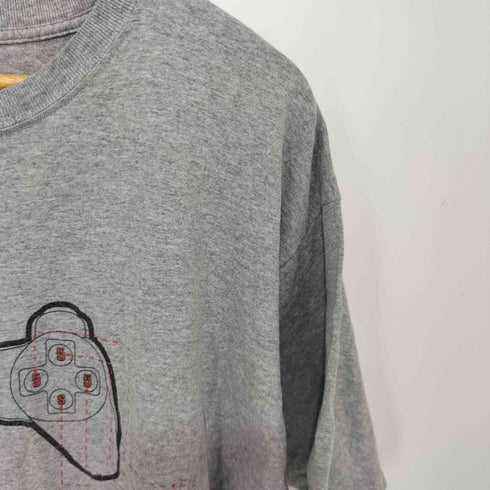 トリプルファイブソウル TRIPLE FIVE SOUL カナダ製 ゲームコントローラー プリント S/S Tシャツ メンズ import:XL