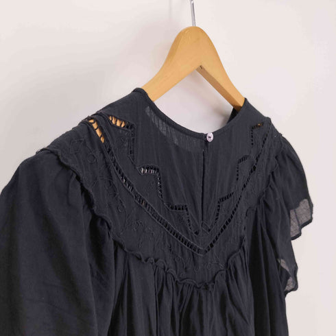 シンプリシテェ SIMPLICITE 22SS カットワーク シシュウ ワンピース レディース FREE