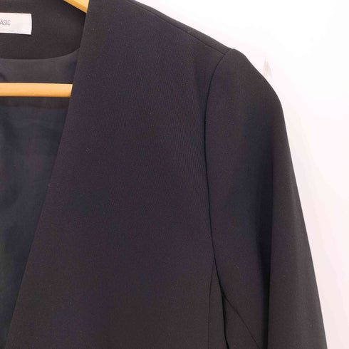 ナチュラルビューティーベーシック NATURAL BEAUTY BASIC ステファニー平二重織SETUP ジャケット レディース JPN:L