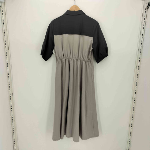 ニコル NICOLE バイカラーショートスリーブワンピース レディース JPN:38