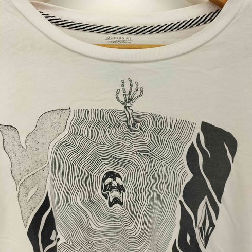 ヴォルコム VOLCOM スカル プリント S/S Tシャツ メンズ import:M