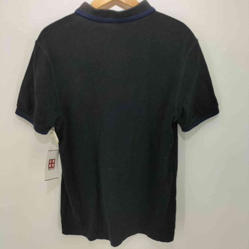 フレッドペリー FRED PERRY ワンポイント刺繍鹿の子ポロシャツ メンズ L