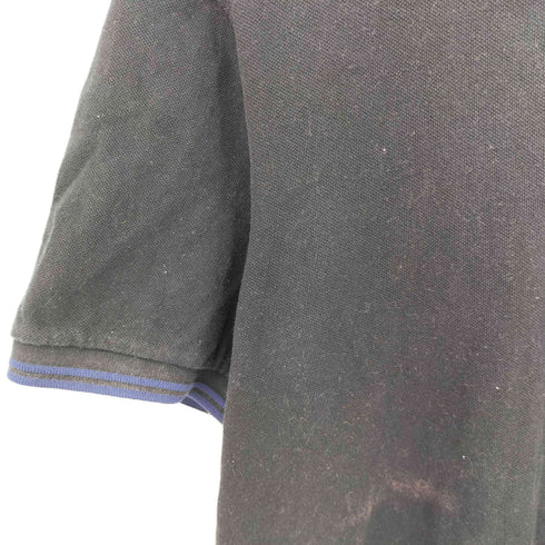 フレッドペリー FRED PERRY ワンポイント刺繍鹿の子ポロシャツ メンズ L