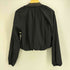 ザラ ZARA ナイロン クロップド Vネック パストップス レディース import:M