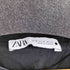 ザラ ZARA ナイロン クロップド Vネック パストップス レディース import:M