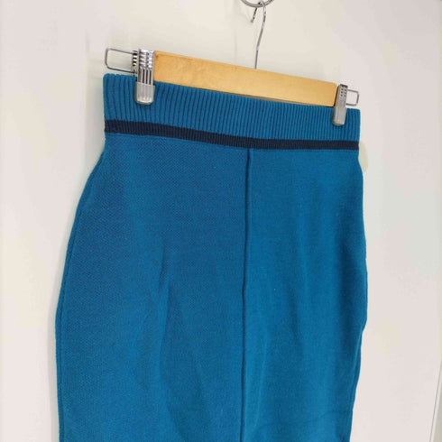 アズールバイマウジー AZUL by moussy 23AW 配色 ニット スカート レディース JPN:M