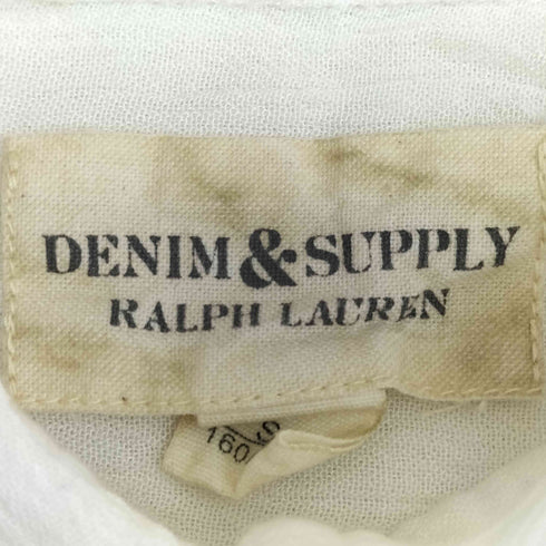 デニムアンドサプライ ラルフローレン DENIM & SUPPLY RALPH LAUREN フリルシャツ レディース import:S