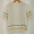 スリーワンフィリップリム 3.1 phillip lim フリンジ パイル 半袖カットソー レディース import:XS