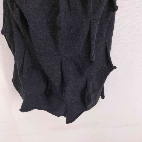 イッセイミヤケ ISSEY MIYAKE 10aw 立体加工 ウールニットチュニック レディース 2