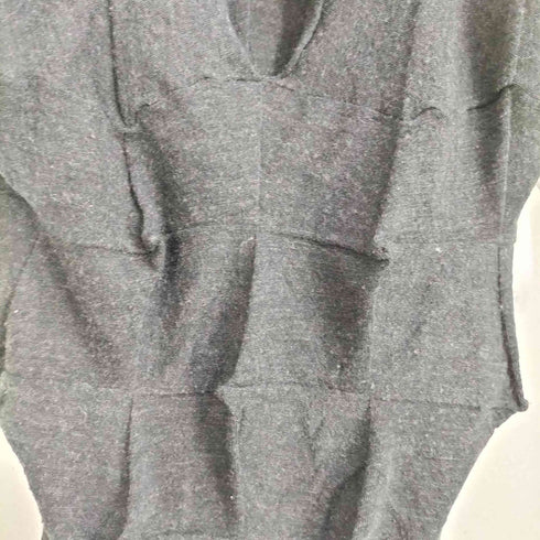 イッセイミヤケ ISSEY MIYAKE 10aw 立体加工 ウールニットチュニック レディース 2