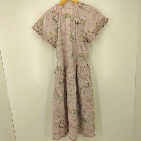 ピンクハウス PINK HOUSE 24SS ひつじプリントミディワンピース レディース FREE