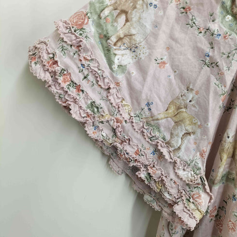 ピンクハウス PINK HOUSE 24SS ひつじプリントミディワンピース レディース FREE