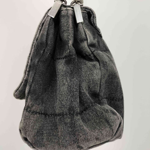 ザラ ZARA チェーンショルダー デニム バッグ レディース