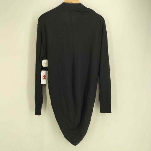 ジュンヤワタナベコムデギャルソン JUNYA WATANABE COMME des GARCONS 11aw 貝ボタン コクーンシルエット ウールギャバ カーディガン レディース