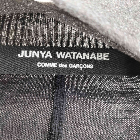 ジュンヤワタナベコムデギャルソン JUNYA WATANABE COMME des GARCONS 11aw 貝ボタン コクーンシルエット ウールギャバ カーディガン レディース