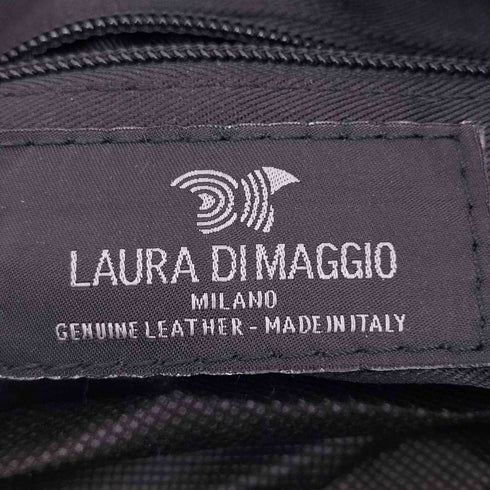 ラウラディマッジオ LAURA DIMAGGIO ラフィア 2WAY ハンドバッグ レザーハンドル レディース ONE SIZE