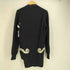 コムデギャルソンオムプリュス COMME des GARCONS HOMME PLUS 13aw the Tree of Youth ツリーオブユース期 モヘア混 貝ボタン アシンメトリー 刺繍カーディガン メンズ S