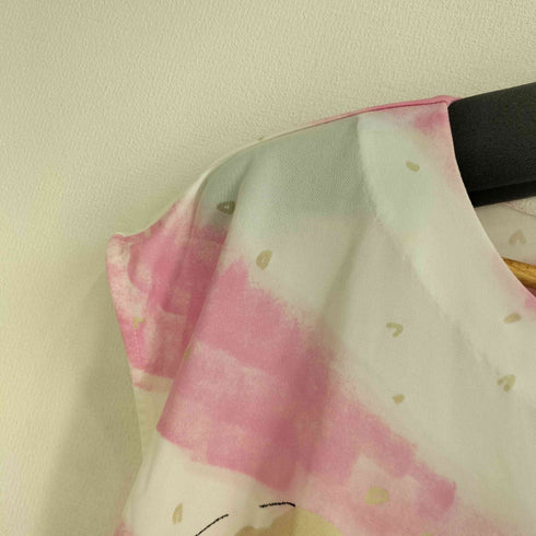 ツモリチサト TSUMORI CHISATO 13ss ホース総柄 ノースリーブチュニック レディース 2