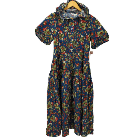 ピンクハウス PINK HOUSE 17AW ストロベリーフィールズプリントフードワンピース レディース FREE