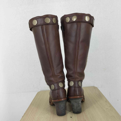 ティンバーランド Timberland ボア サイドジップ ムートンブーツ レディース 6W