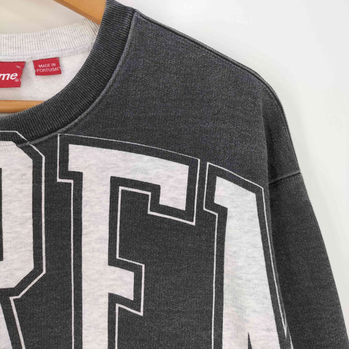 シュプリーム Supreme Overprint Crewneck オーバープリントクルーネック メンズ import:M