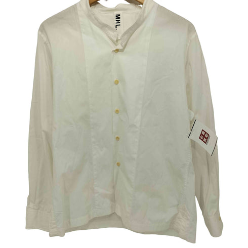 エムエイチエル MHL. バンドカラー L/S シャツ メンズ import:S