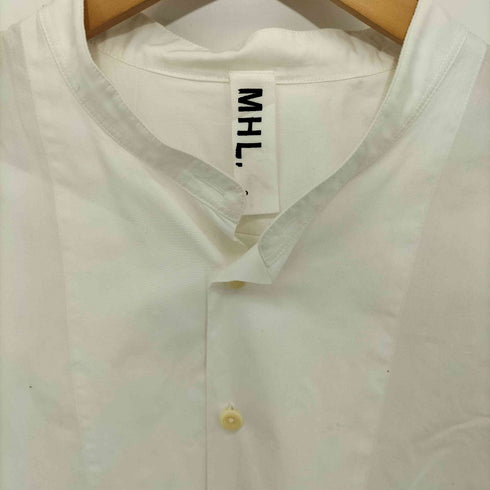 エムエイチエル MHL. バンドカラー L/S シャツ メンズ import:S