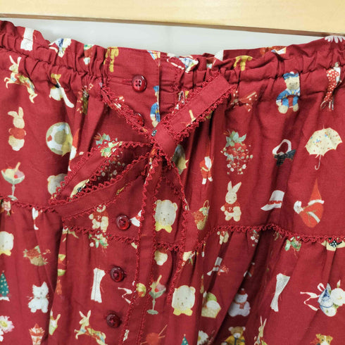 ピンクハウス PINK HOUSE 23AW Favoritesプリントスカート レディース FREE