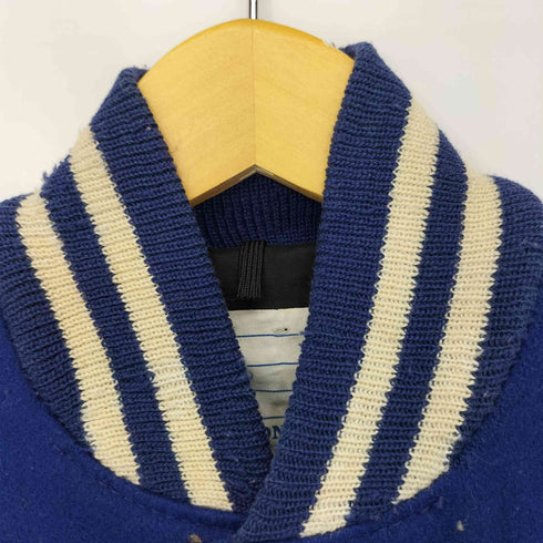ディロング Delong 70S~80S レザー切替 ウールスタジャン メンズ US:34