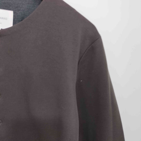 スティルバイハンド STILL BY HAND 18AW ポンチスナップカーディガン メンズ 46
