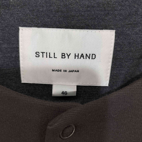 スティルバイハンド STILL BY HAND 18AW ポンチスナップカーディガン メンズ 46