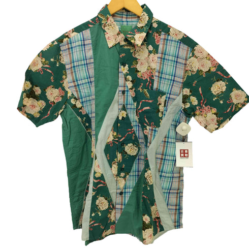 カールヘルム Karl Helmut 19SS フラワーデザイン パッチワーク S/S シャツ メンズ JPN:4