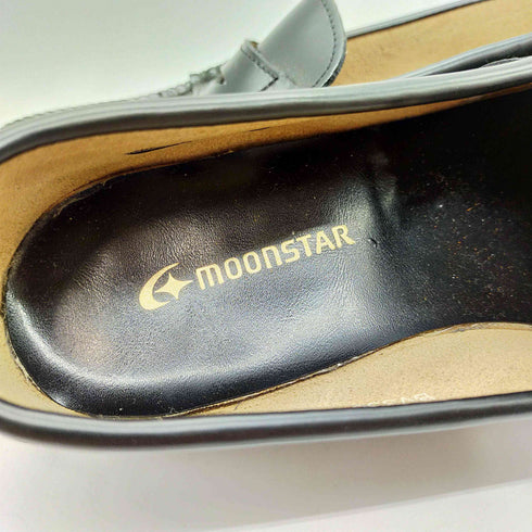 ムーンスター MOONSTAR レザー コインローファー レディース JPN:24