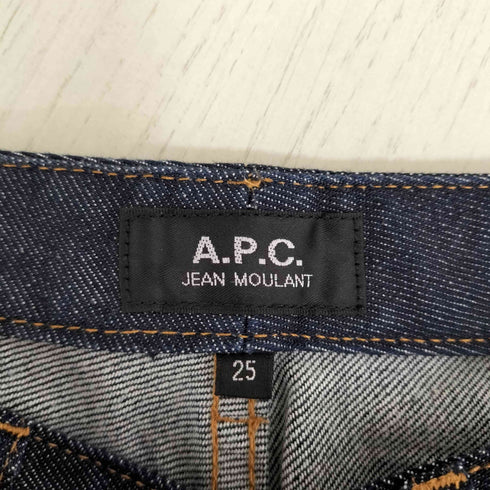 アーペーセー A.P.C. JEAN MOULANT ジップフライ デニムパンツ レディース 24