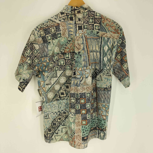 トリリチャード TORI RICHARD USA製 総柄 コットン S/S アロハ シャツ メンズ import:S