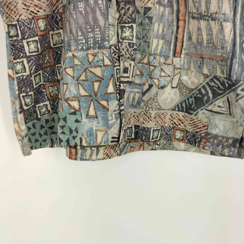 トリリチャード TORI RICHARD USA製 総柄 コットン S/S アロハ シャツ メンズ import:S