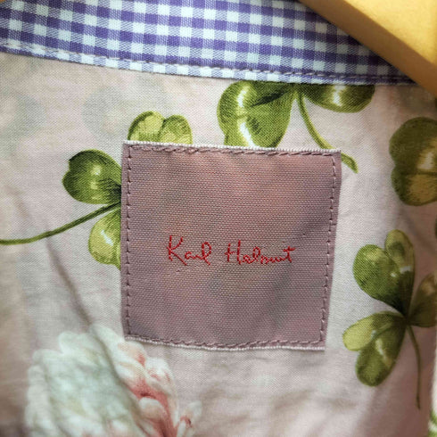 カールヘルム Karl Helmut 19SS 四葉クローバーシャツ アイドルコラボ メンズ JPN:4